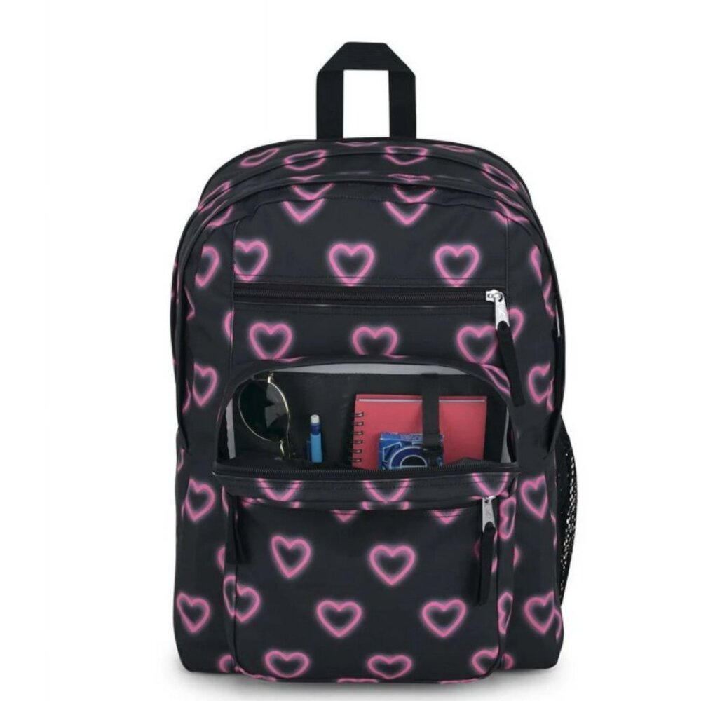 Brand New with Tags Jansport Big Student Happy hearts Backpack! - Picture 8 of 11